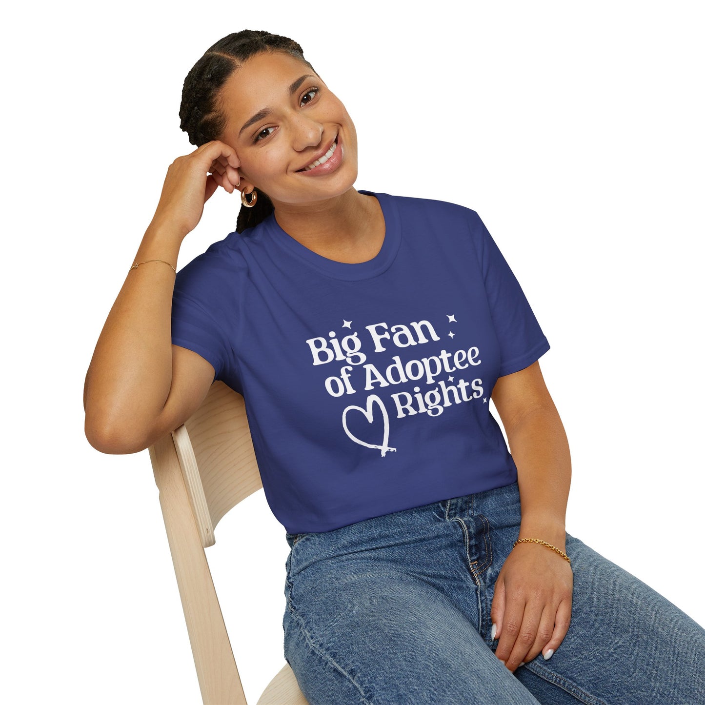 Big Fan of Adoptee Rights | Advocacy T-Shirt