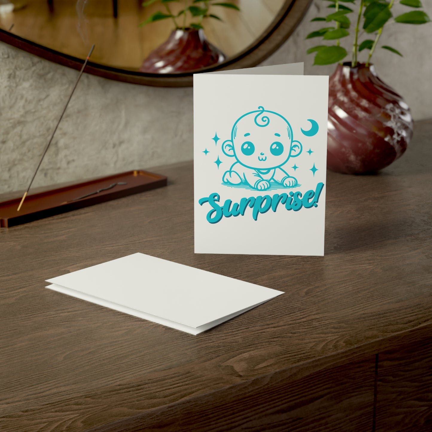 Surprise! I’m a Boy. | Snarky Adoptee Greeting Card | Disenfranchised Souvenirs Collection