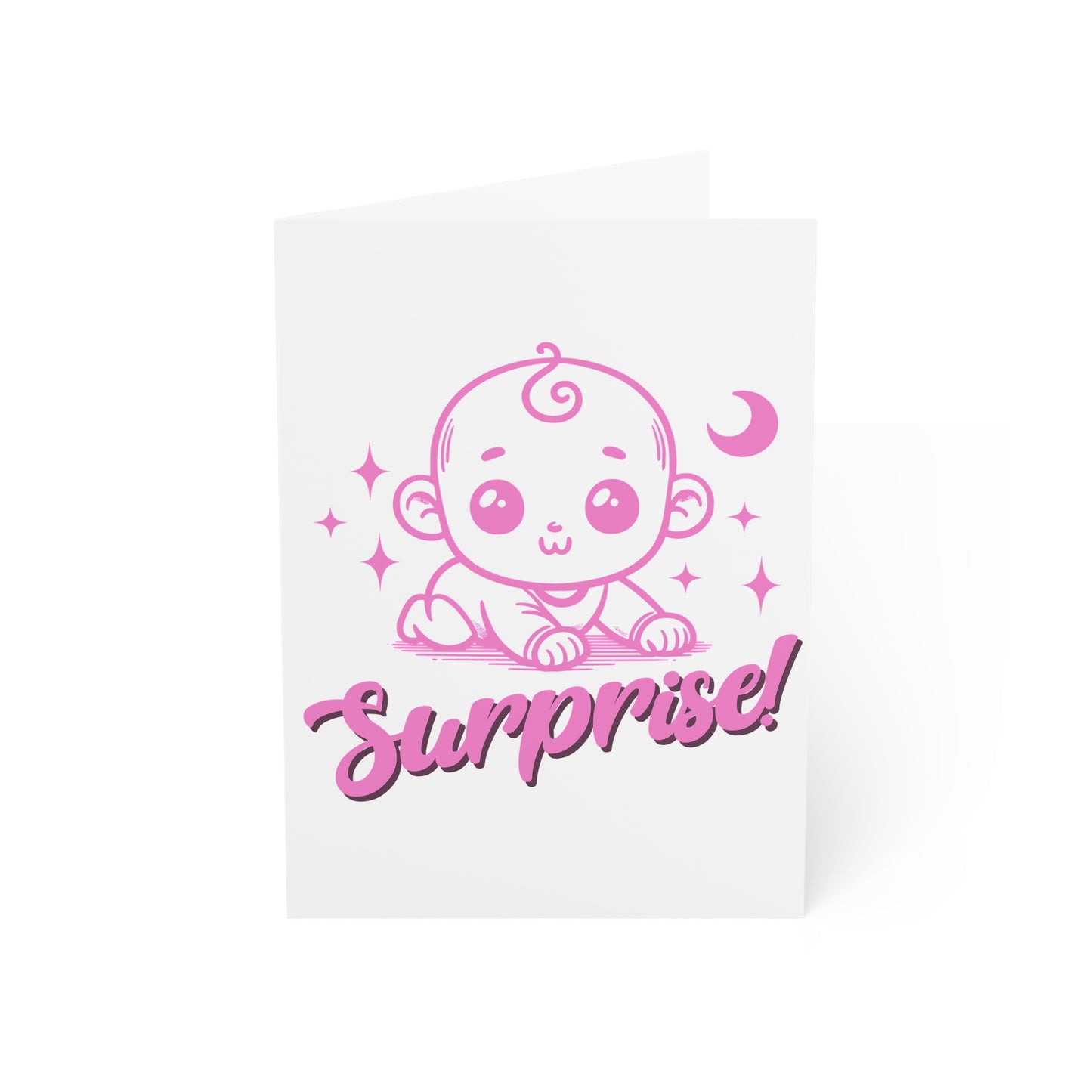 Surprise! I’m a Girl. | Snarky Adoptee Greeting Card | Disenfranchised Souvenirs Collection