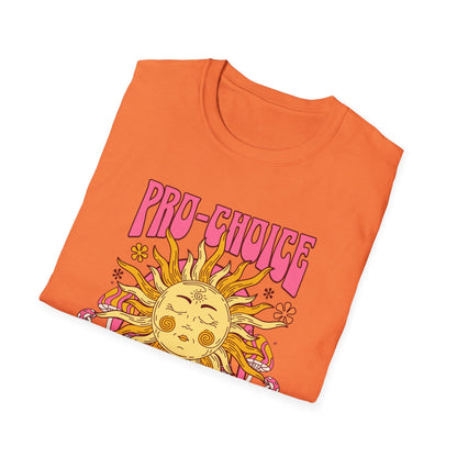 Pro-Choice Adoptee – Retro Sunshine Tee