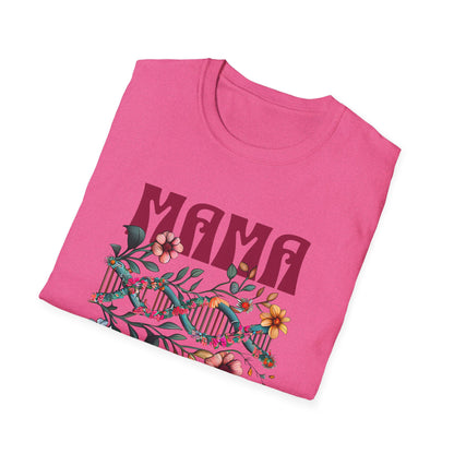 Mama Unisex T-Shirt – Floral DNA Design, Adoptee Reunion Matching Mother Shirt