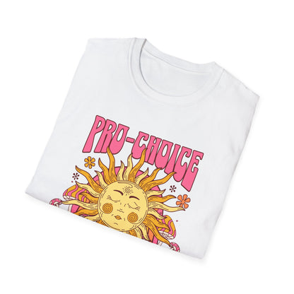 Pro-Choice Adoptee – Retro Sunshine Tee