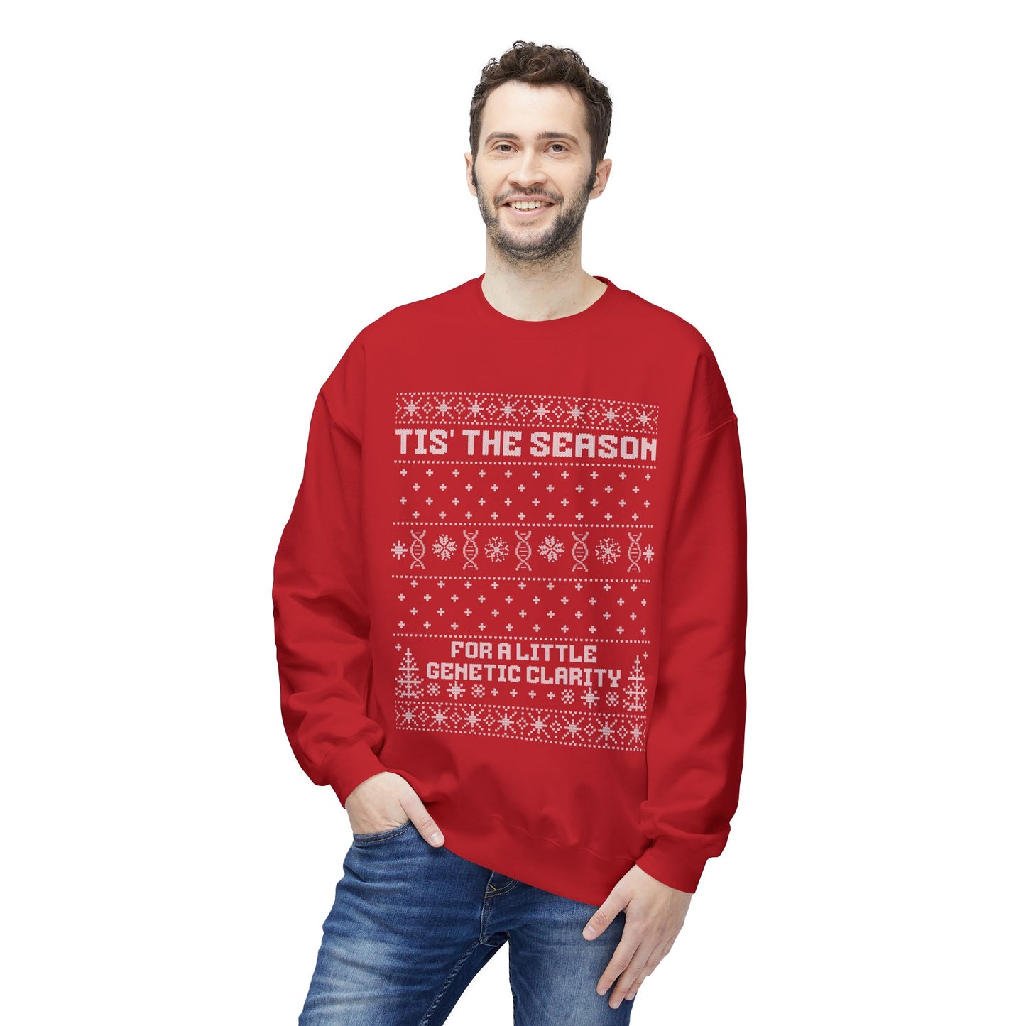 ’Tis the Season for a Little Genetic Clarity | Holiday DNA Ugly Sweater