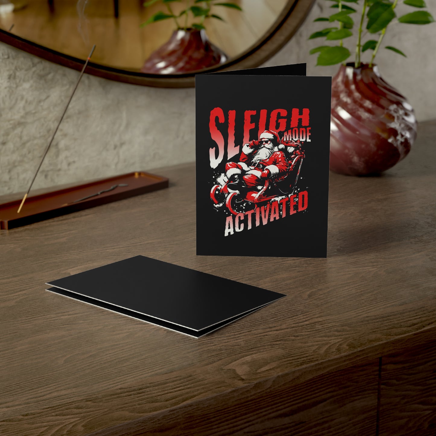 Sleigh Mode Activated | DNA Sibling Reveal Christmas Card