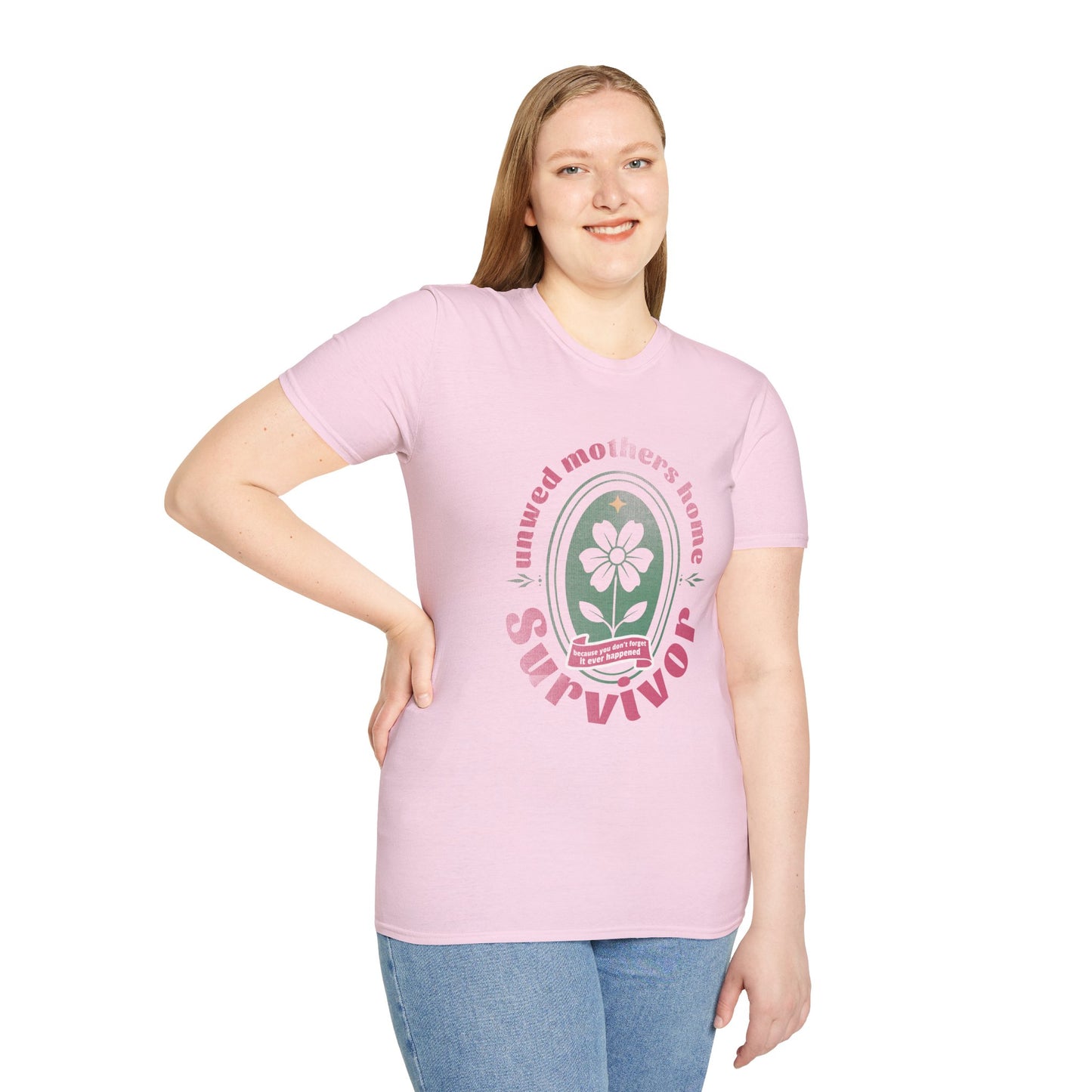 Unwed Mother’s Home Survivor – Floral Edition Tee