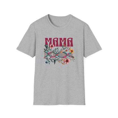 Mama Unisex T-Shirt – Floral DNA Design, Adoptee Reunion Matching Mother Shirt
