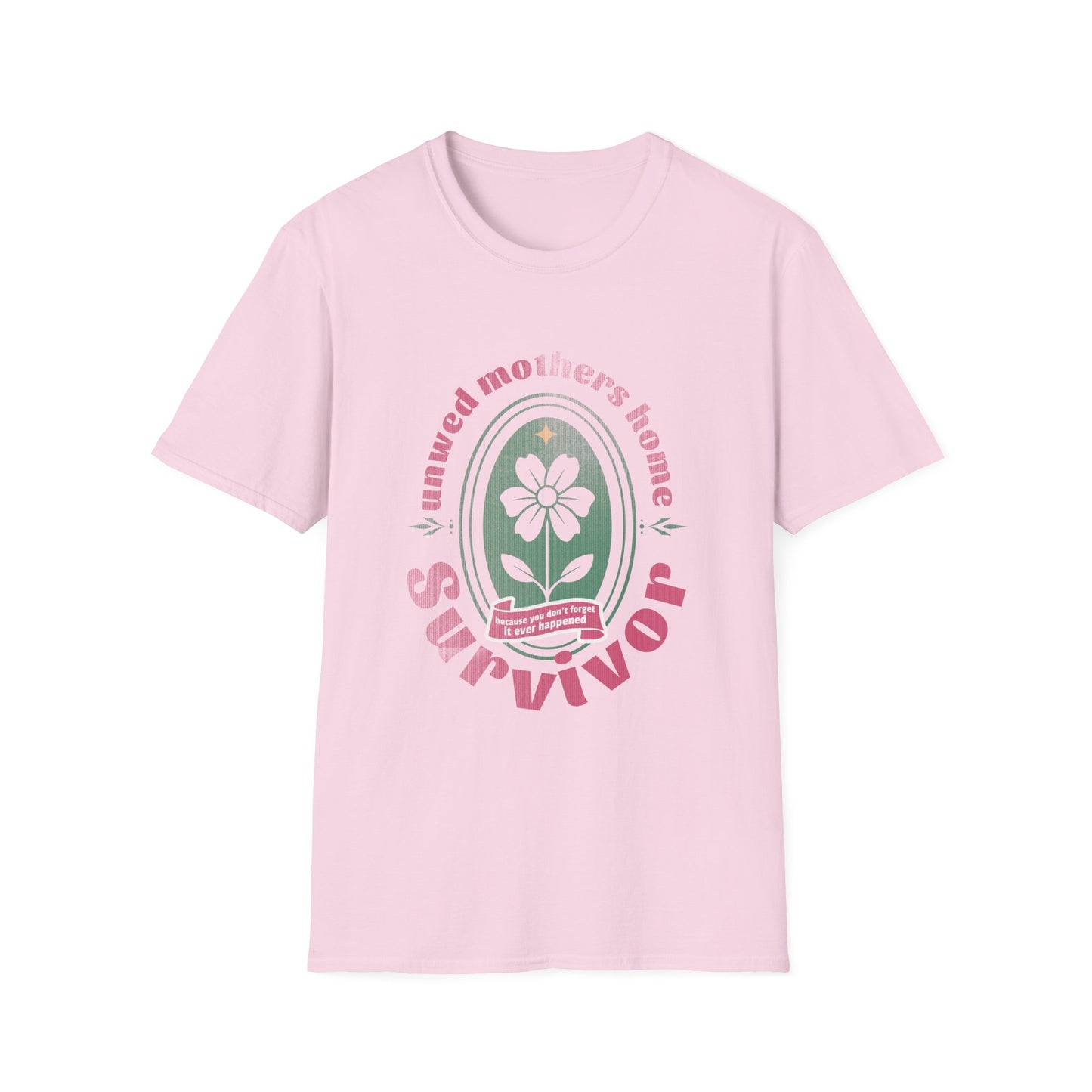 Unwed Mother’s Home Survivor – Floral Edition Tee