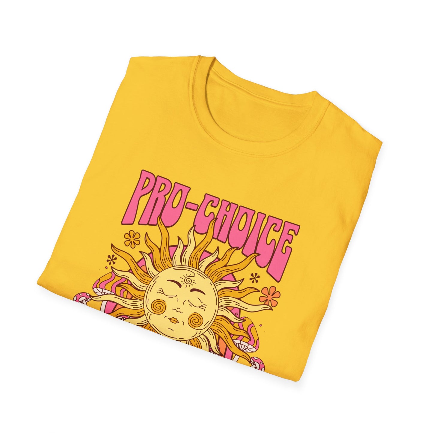 Pro-Choice Adoptee – Retro Sunshine Tee