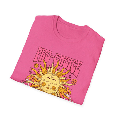 Pro-Choice Adoptee – Retro Sunshine Tee